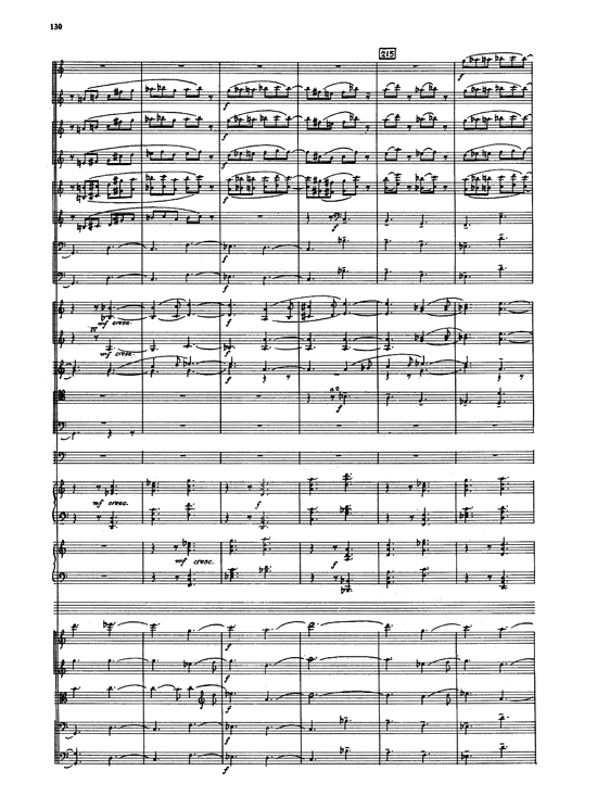 Piston Symphony No. 4, p.130