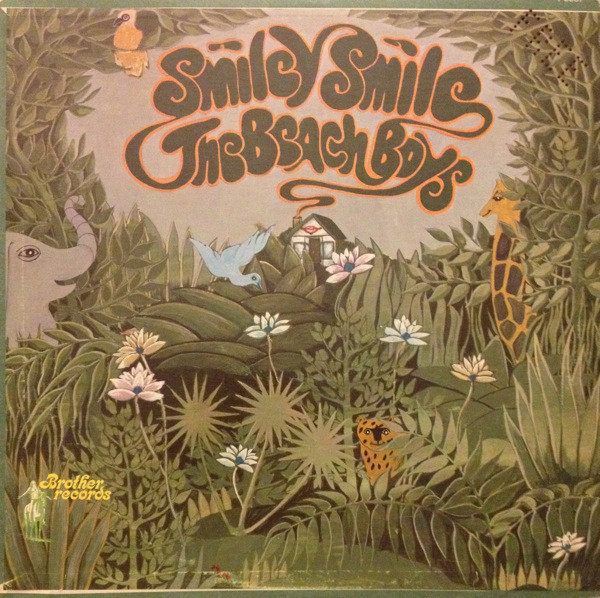 The illustrated LP cover for The Beach Boys 1967 LP Smiley Smile.