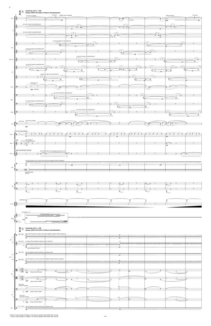 Adrian Knight Orchestral Score Excerpt