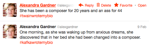 Alex tweet