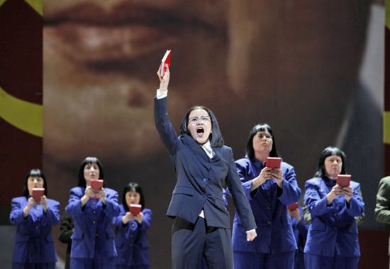 Joy! Joy! Joy!: Hye Jung Lee as Madame Mao in San Francisco Opera’s Nixon in China. Photo by Cory Weaver/SF Opera