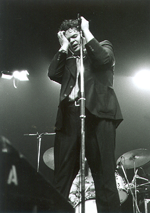 Pere Ubu May 5 1978. Brussels, Theatre 140. Photo Credit: Marcus Portee 