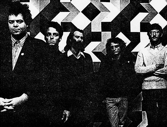Pere Ubu 1978. Xerox from lost photo session, London