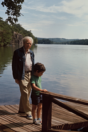 Elliott with Benjamin Chadabe 1977