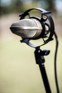 Recording in a field