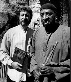 Adam Rudolph and Yusef Lateef in 1996