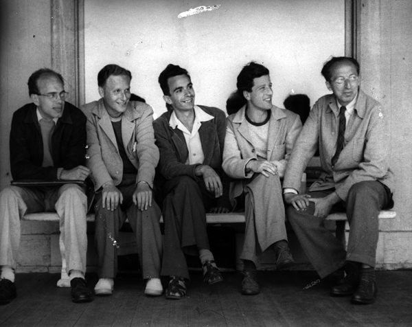 Shapero, Fine, Orrego-Salas, Foss, and Copland 1946