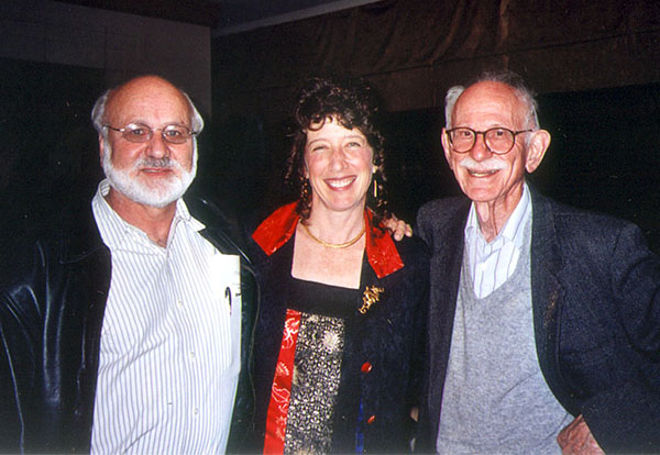 Ray with Morton Subotnick and Leonard Stein
