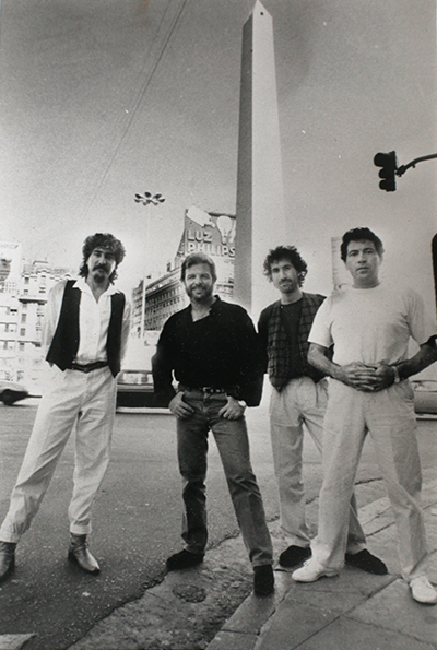 Photo of Ziegler's original quartet