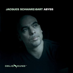 CD cover for Jacques Schwarz-Bart-'s Abyss featuring a photo of Schwarz-Bart's face in shadow