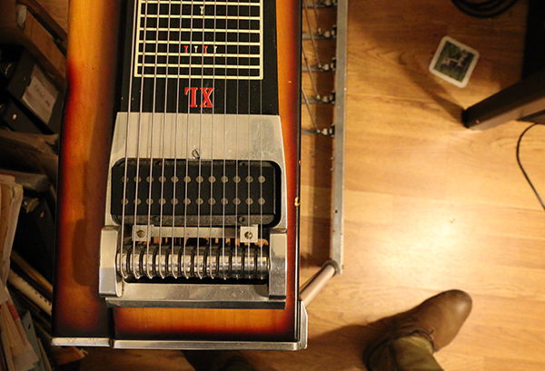 Alcorn's well-loved pedal steel