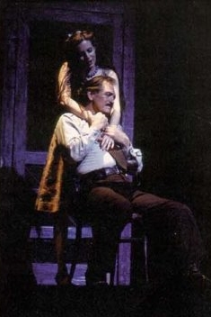 From the staged premiere of Bandanna at the McCullough Theater at the University of Texas at Austin, February 1999. Photo courtesy Daron Hagen. University of Texas Opera Theater 