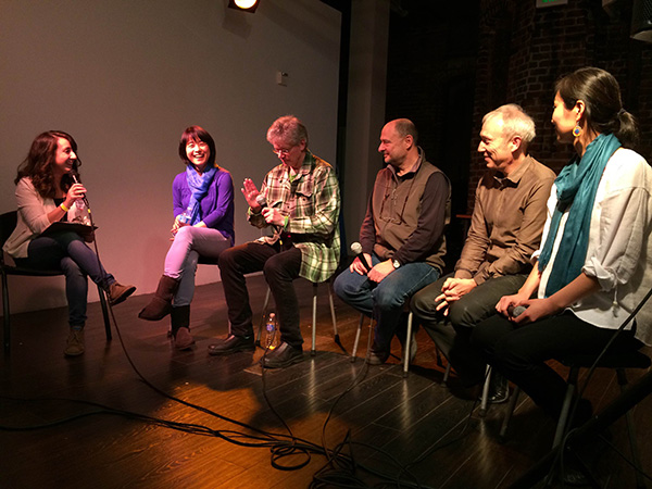 Kronos Quartet and Wu Man talk about their years together, with moderator Mary Kouyoumdjian. 