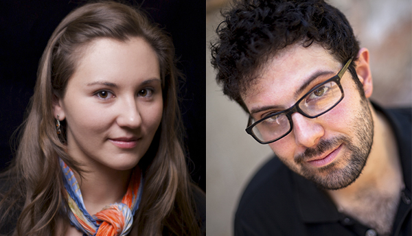 Composers Nina C. Young and Christopher Cerrone