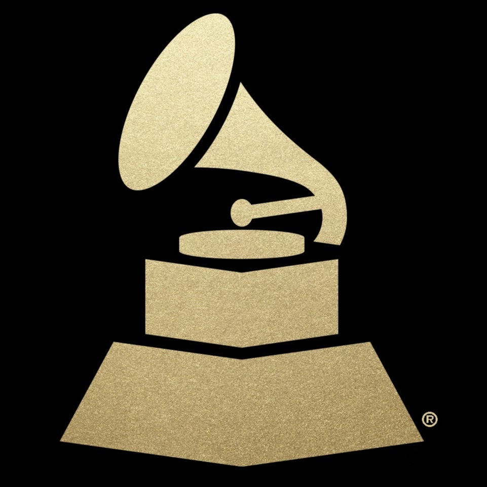 The official social profile image for the Grammy Awards, a cartoon of an old horn gramophone.