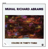 The CD cover for Colors in Thirty Third (Black Saint, 1987)
