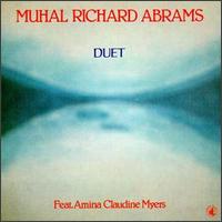 Cover for the 1981 album Duet featuring Muhal Richard Abrams and Amina Claudine Myers.