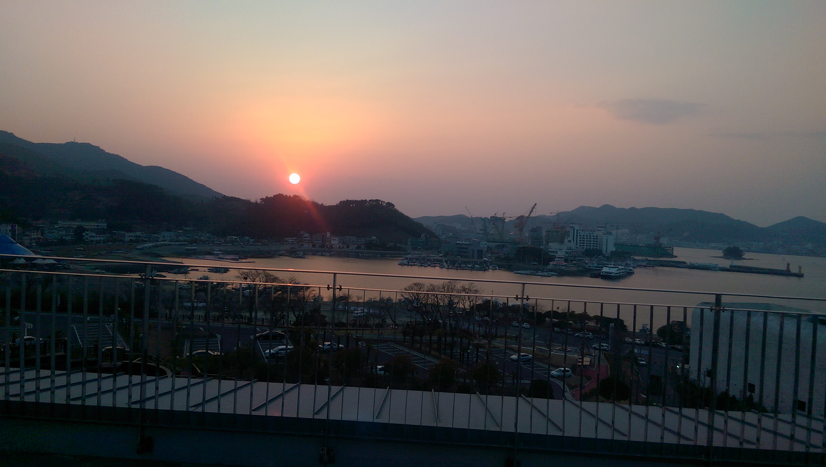 Sunset in Tongyeong