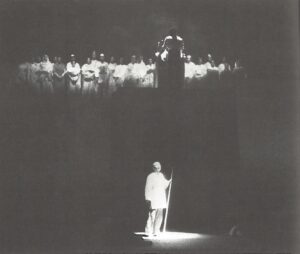 Production photo of <em>Satyagraha</em>, 1980