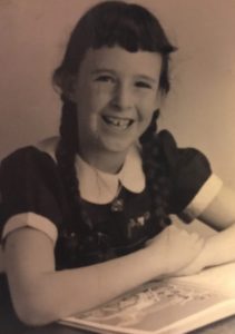 A childhood photo of Eleanor Cory.