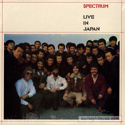 The cover of Spectrum's final album, Live in Japan, released in 1983.