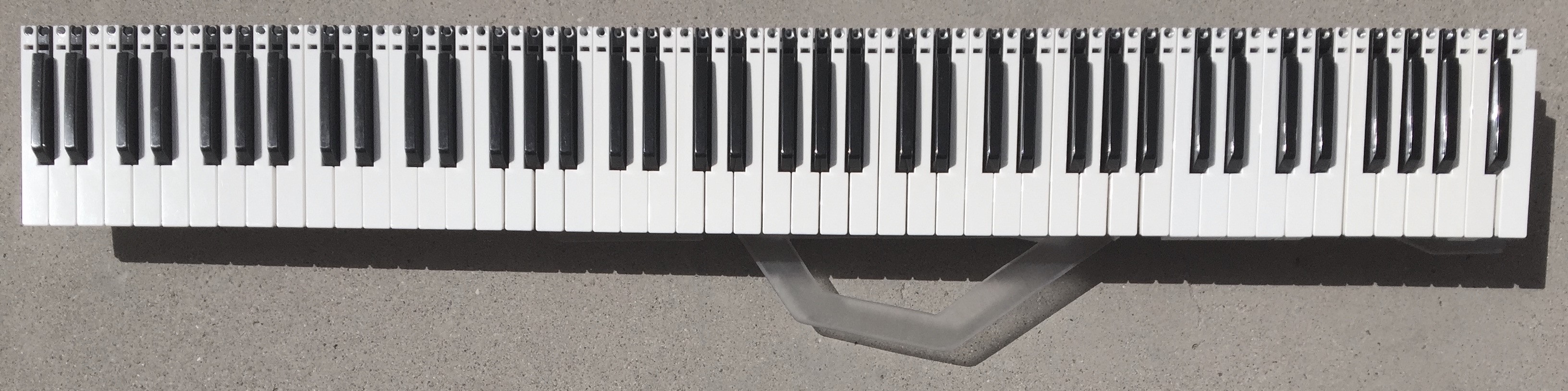 17-tone "Insanetar" Vertical Keyboard