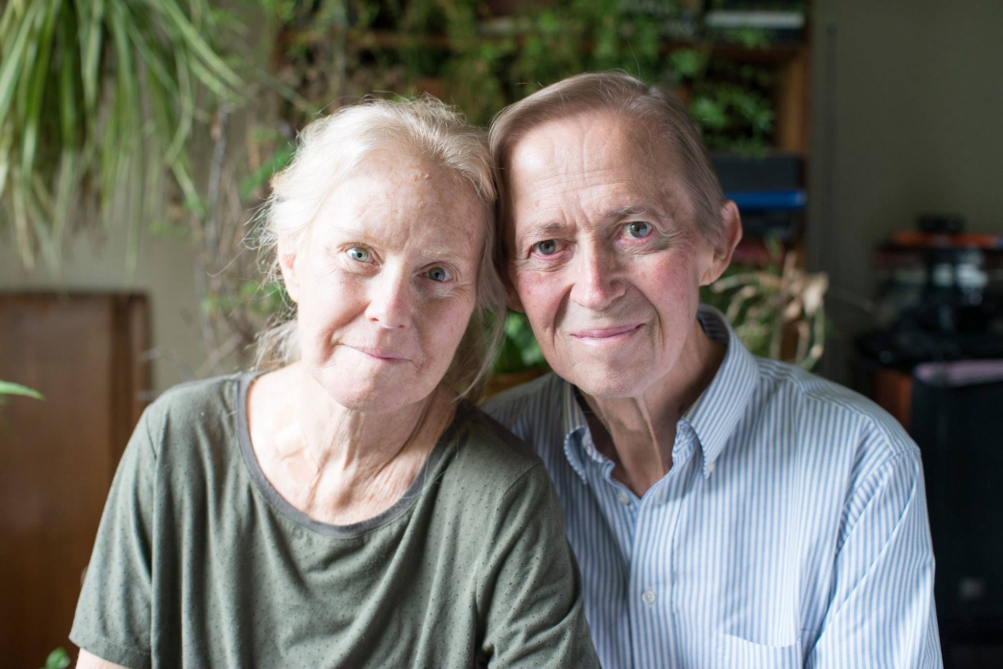 Alison and David Maslanka in late June 2017