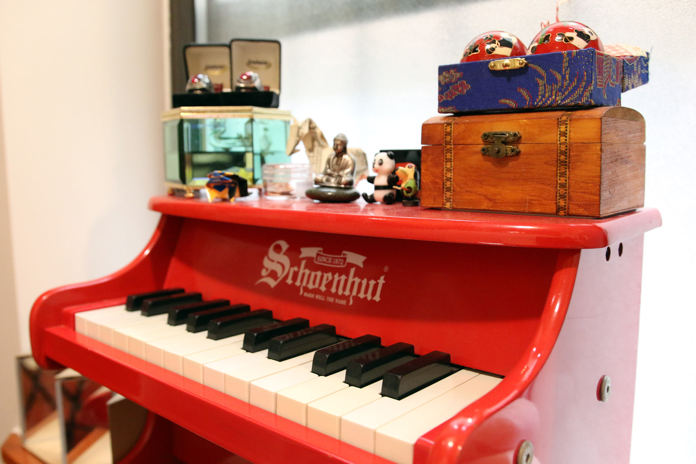 Andy Akiho's Schoenhut toy piano