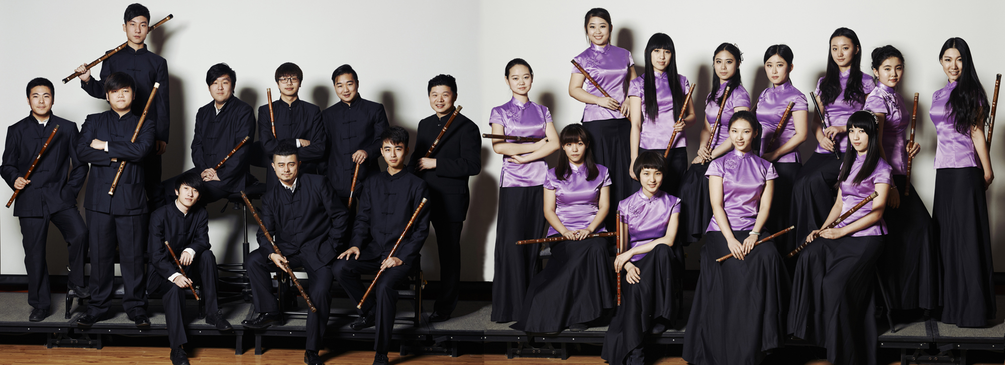 The Chinese Bamboo Flute Orchestra (Photo by Wang Yougang 张有刚)
