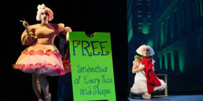 From a 2016 production Higglety Pigglety Pop 2016 featuring Aiden Feltkamp as Pig with soprano Sophia Burgos 