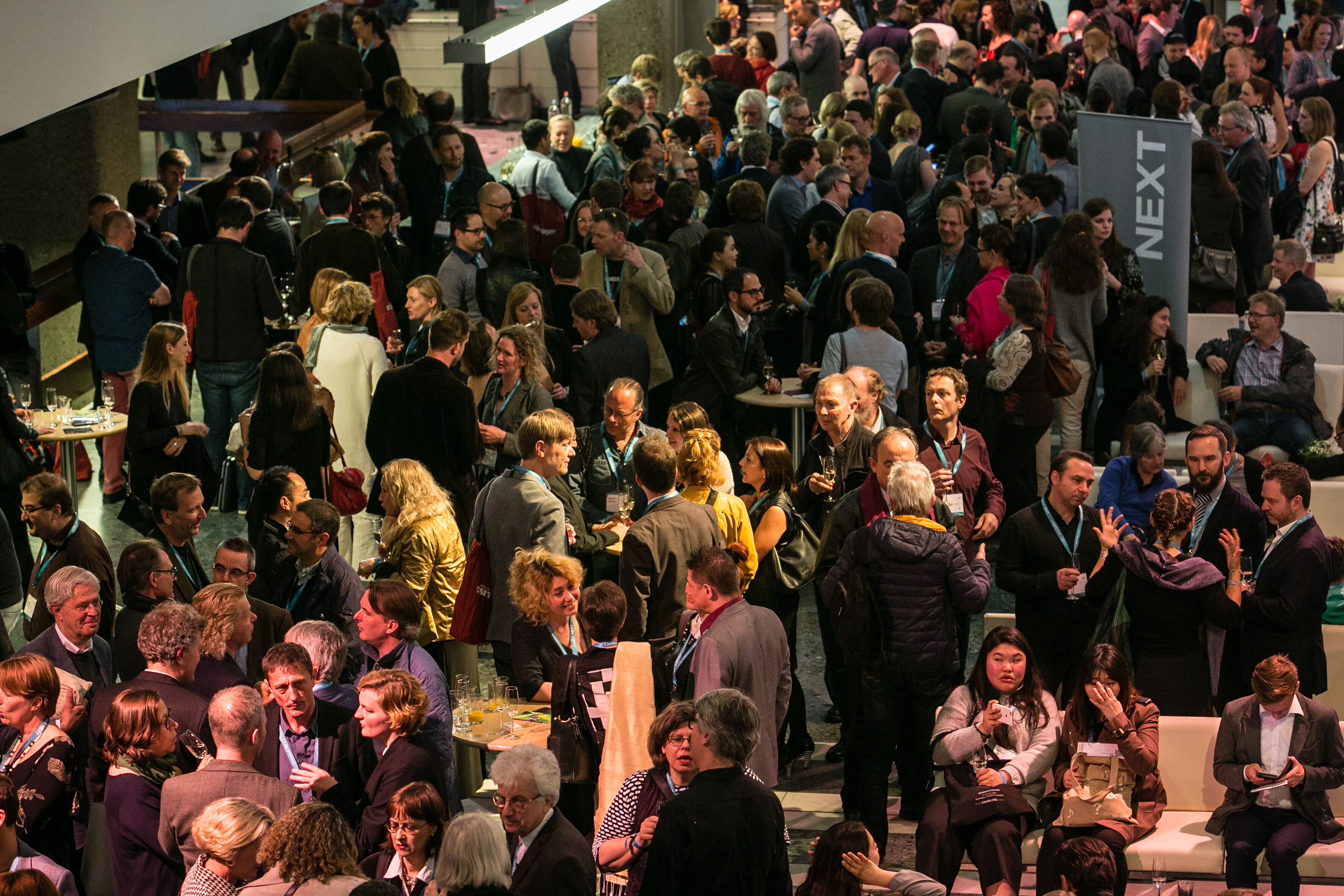 The opening night reception for Classical:NEXT in 2016 (Photo by Eric Van Nieuwland)