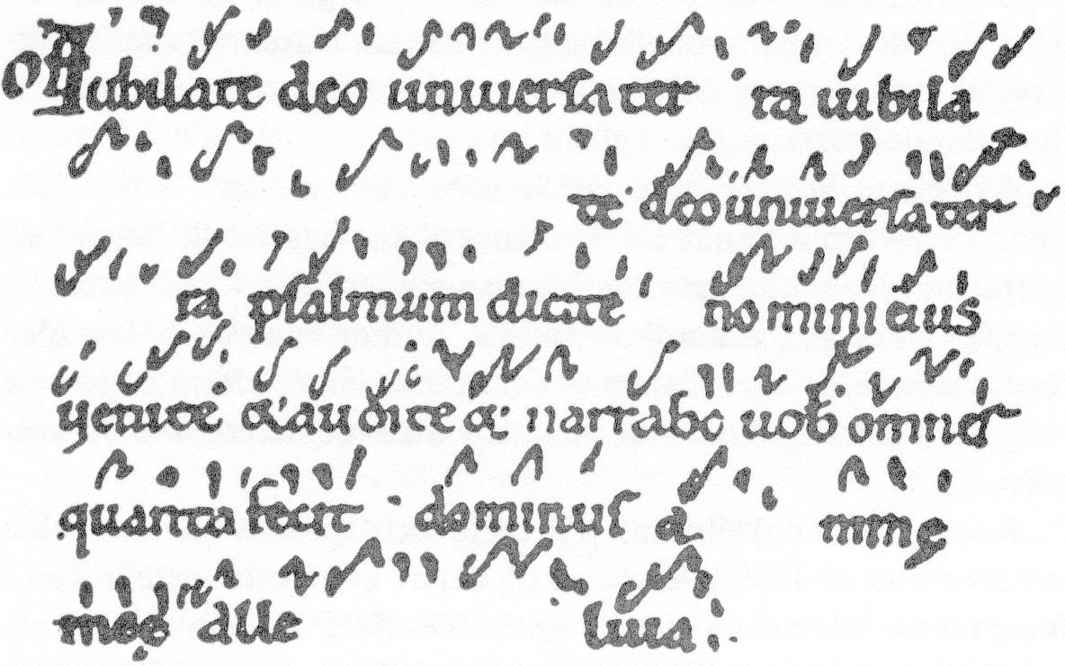 Medieval Neumes
