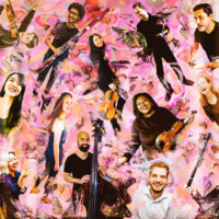 Fifth House Ensemble; a psychedelic collage of a mixed instrumental ensemble