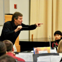 Frank Ticheli conducting